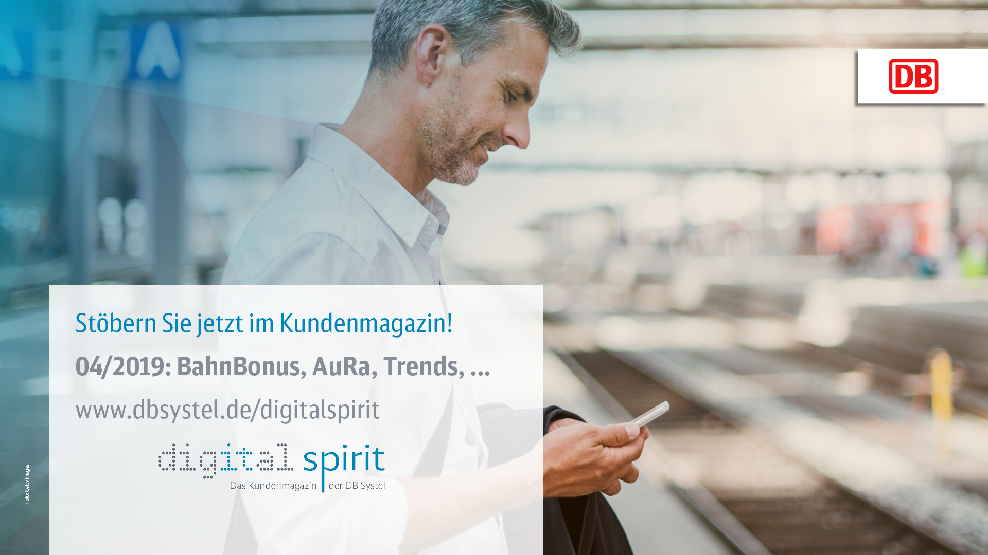 Quelle: DB Systel GmbH digital spirit November 2017