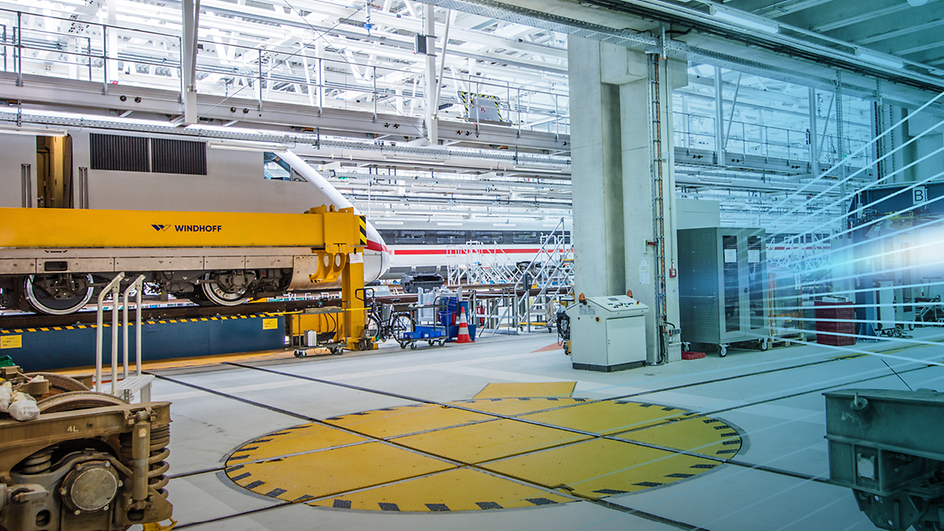 View of a DB maintenance facility