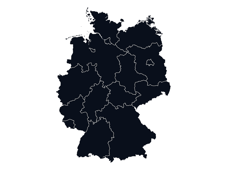 Standortkarte Deutschland