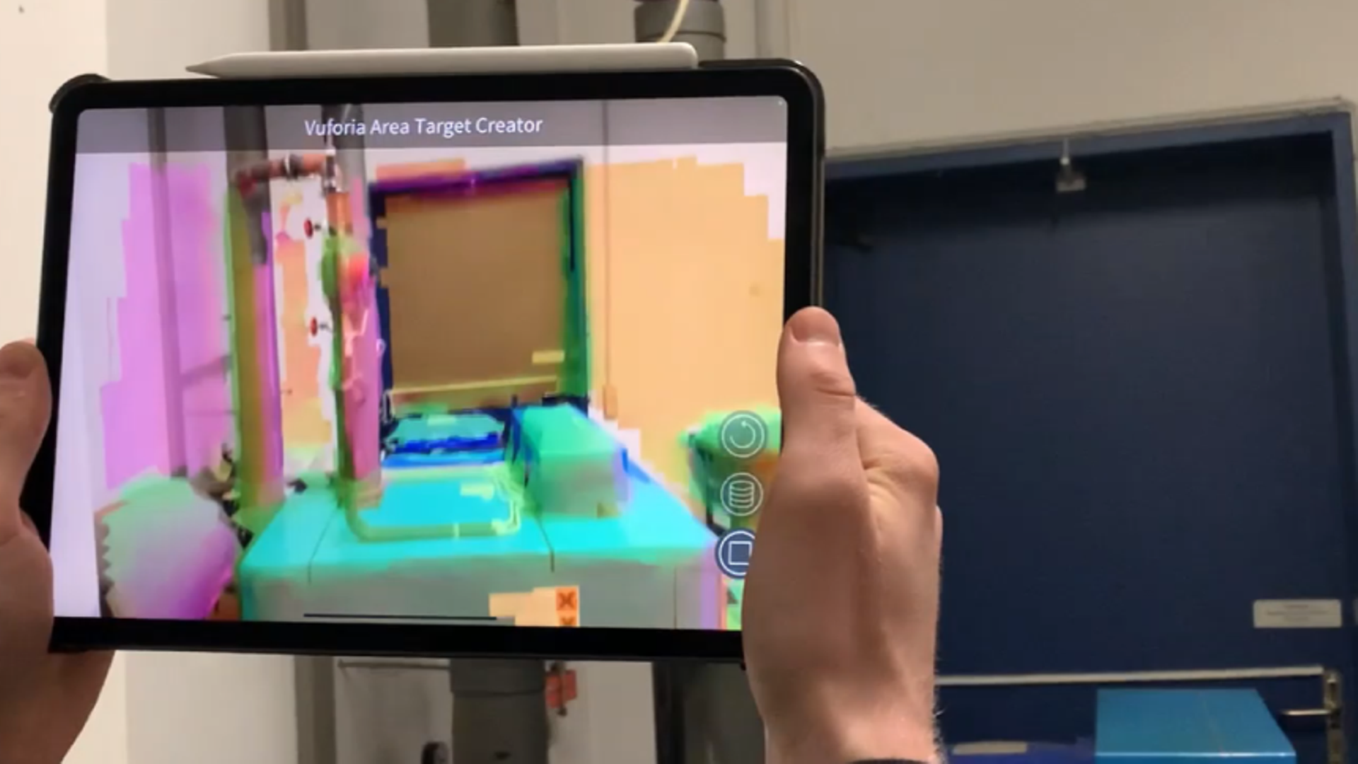 Tablet mit digitalem Scan