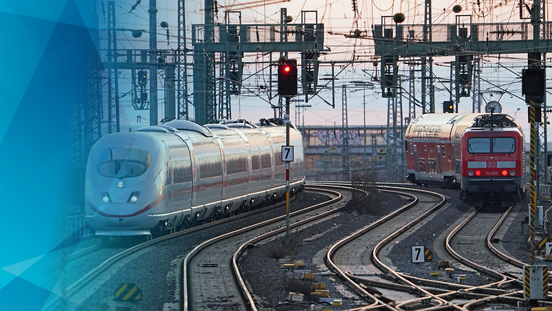 ICE und Regionalzug